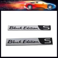 3D Car Styling Black Edition S Fender trunk Rear Decal Emblem Badge Sticker for LX470 LX570 GX470 CT200H RX350 ES300 IS300 GS300