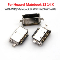 2-10pcs Type-c Usb Charging Dock Connector For Huawei Matebook 13 14 X WRT-W19/Matebook14 WRT-W29/WT-W09 Charge Jack Socket Port