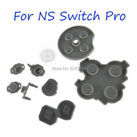 200sets For NS Pro switch controller Button Repair ABXY Cross button conductive rubber pad for Nintend Switch Pro Controller
