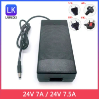 24v Power Adapter 24V 7A 7.5A Motor Power Supply Intelligent Temperature Control Fan Cooling Line