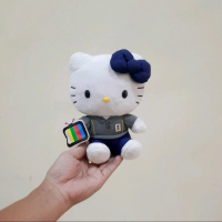 Boneka Hello Kitty Gain City Original Size 17 cm/ Boneka Hello Kitty