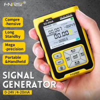 FNIRSI Digital Signal Generator 4-20mA Precision Analog PT100 Thermocouple Resistance Pressure Transmitter Process Calibrator