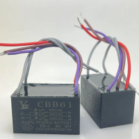 Ceiling Fan, CBB61, Light Speed Control Start Capacitor, Five Wire 5 Wire, 2UF + 2UF + 3UF, 450V,