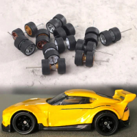 Hot Wheels 1/64 Rubber Wheels For Hot Wheels Tires Hot Wheels Car Hotwheels Cars Wheels Autos Hotwheels Rubber Tires Model Tire