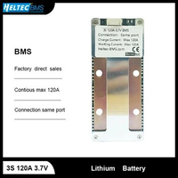 Heltec New 12V BMS 3S 4S 120A Lipo/Lifepo4 Battery Protection Board 1200W 12V Energy Storage