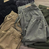 Jumpsuit Seluar Panjang, Fesyen Cyd, Selesa, Ketibaan BaruSeluar Jogger, Pinggang Bergetah, Gaya KZ-
