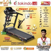 TWEN T600M Treadmill Elektrik Treadmill Listrik Treadmill Multifungsi Treadmill Murah T600MA 2tahun