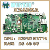 X540SA With N3700 N3710 CPU 2GB 4GB 8GB-RAM Notebook Mainboard For Asus VivoBook X540S X540SA X540SAA F540S Laptop Motherboard
