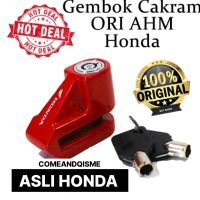 Kunci Gembok Cakram Anti Maling - Untuk Semua Jenis Motor - Original Honda