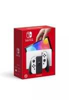Nintendo Switch OLED 加強版主機 任天堂 Nintendo 遊戲主機 - 黑白色 (香港行貨)