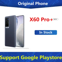In Stock Vivo X60 Pro Plus X60 Pro+ 5G Cell Phone Snapdragon 888 Fingerprint Face ID 55W Charger 12GB RAM 256GB ROM 6.56" 120HZ