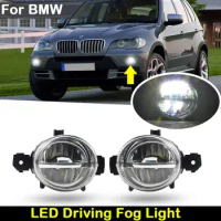 2Pcs For BMW E70/X5 Pre-lci E81 E82 E87 E88 E83/X3 LCI E84/X1 Car Front Led Driving Fog Light