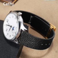 Genuine Leather Watch Strap For Citizen City Longines Tissot Omega King DW Thin Beltmale Female Watchband Accessories18 20 22mm