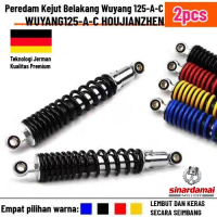 2 Pcs Shockbreaker sepeda motor listrik  Wuyang / Shock Belakang 310mm Motor Supra For Kharisma Revo
