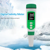 SMART SENSOR Digital Salinity Meter Seawater Pool Aquarium Fish Multifunction Salinity Gauge Electronic Waterproof Refractometer