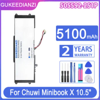 GUKEEDIANZI Laptop Replacement Battery 505592-2S1P 5100mAh For Chuwi Minibook X 10.5" inch For Aierxuan Dere