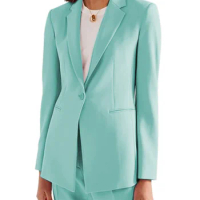 Tesco Women Suit Blazer And Pants Formal Pants Sets For Office Lady Pantsuit Women 2 Piece Elegant Outfits ropa de mujer
