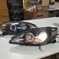 Camry LED Head Light 2001-2006 Year Black Color SN For TOYOTA