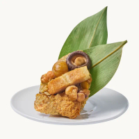 【養心茶樓】一品飄香松露粽5入禮盒(素食/全素/素粽)