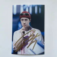 Wang Yibo's Signature photo non printed Photo 6-inch Assistance gifts for friends and classmates