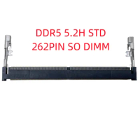 Foxconn DDR5 SO-DIMM Socket Memory Card Slot Connectors 262PIN 4.0 5.2 8.0 9.2H STD REV 1.1V Laptop Notebook