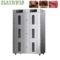 Food Dehydration Dryer Dried Fruit Machine Household And Commercial Smart Touch 90 Layer Capacity Visual Door Dehydrator