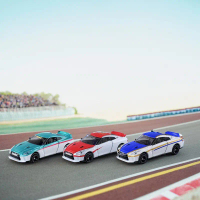 Kereta Mainan Diecast, Tomica Nissan GTR, dengan Reka Bentuk Doktor Kuning Shinkansen E5 E6 E7 E8