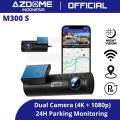AZDOME M300S Dashcam - Kamera Mobil Dual 4K dengan WiFi dan GPS