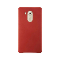 HUAWEI 華為 Mate8 原廠小牛皮保護殼 (盒裝)-紅色