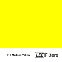 【LEE Filter】HT-010 Medium Yellow 燈紙 色溫紙 一捲(公司貨)