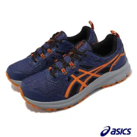 Asics 越野跑鞋 Trail Scout 3 男鞋 藍 橘 戶外 運動鞋 入門款 亞瑟士 1011B700400