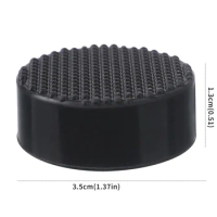 3Pcs Silicone Case Protective Dustproof Cover Processor Decoration Suitable for Thermomix TM6 Blender Black