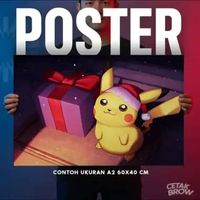 Poster Pokemon Custom Artpaper Dekorasi Kamar Anime Pikachu Charizard Hiasan Dinding Aesthetic A1 90