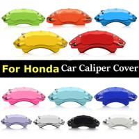 For Honda Car Brake Caliper Cover Aluminum Alloy Front Rear Wheel Modification Exterior Kit Fit Amaze Brio BRV Clarity CRV CRZ