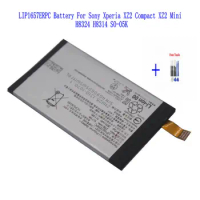 1x 2870mAh High Quality LIP1657ERPC Battery For Sony Xperia XZ2 Compact XZ2 Mini H8324 H8314 SO-05K + Repair Tooks kit