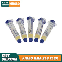 KINGBO RMA-218 10cc Solder Flux Soldering Iron Welding Flux Consumer Electronics Repair Solder Paste For Phone LED BGA SMD PGA