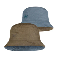【BUFF】BF122592 可收收納雙面漁夫帽 - 雨後草原(帽子/防潑水/戶外帽/易收納)
