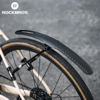 ROCKBROS Bike Mudguard Bicycle Fender PP Soft Plastic Mudguard Strong Toughness Suitable For Road Cycling Protector Accessories