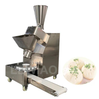 Automatic Dumpling Momo Making Machine Steamed Stuffed Bun Machine Baozi Filling Maker