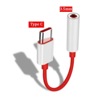 Type-c To 3.5mm Headphone Adapter Cable for One Plus 6T/7pro Headphone Adapter Cable Converter Audio Adapter Cable