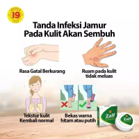 [ BPOM ] Salep Zalf Cap 19 Obat Kulit Salep Kutu Air, Panu, Gatal-Gatal dan Infeksi Jamur