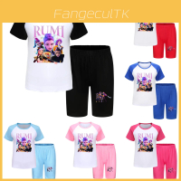 Children Kpop Demon Hunters Athletic Clothing With Polyester Cotton For Outdoor Activities