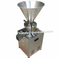 superfine grinder colloid mill for grinding chili sauce, peanut butter, sesame paste Tahini peanut butter Colloid mill Machine