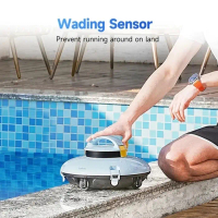 Lydsto Pool Robot Vacuum Cleaner Kolam Renang Cordless P1 Mini IPX8