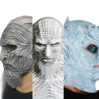 Halloween Mask Night's King Walker Face NIGHT RE Zombie Latex Masks Party Masquerade Cosplay Mascara Scary Adult Maske Deco