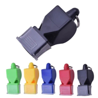 Plastic Football Basketball Hockey Sport Classic Referee Whistle Survival Outdoor (random Color) Training Equipment