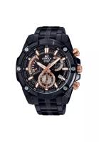 Casio Casio Edifice Chronograph Black Stainless Steel Men's Watch EFR-559DC-1AVUDF
