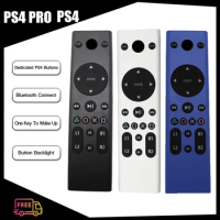 Wireless Remote Control for PS4 Playstation4 Game Console Bluetooth Enabled Cloud Media Remote Controller DVD Entertainment