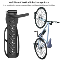 Bike Stand Wall Mount Bicycle Holder Mountain Bike Rack Stands Steel Storage Hanger Hook Mounted Rack Stands Bicycle Accessories