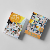 การ์ด LOMO, SEVENTEEN SPILL THE FEELS, 55 ชิ้น, อัลบั้มที่ 12, ผู้ชายคนนี้ JEONGHAN WONWOO 17 นี่คือ